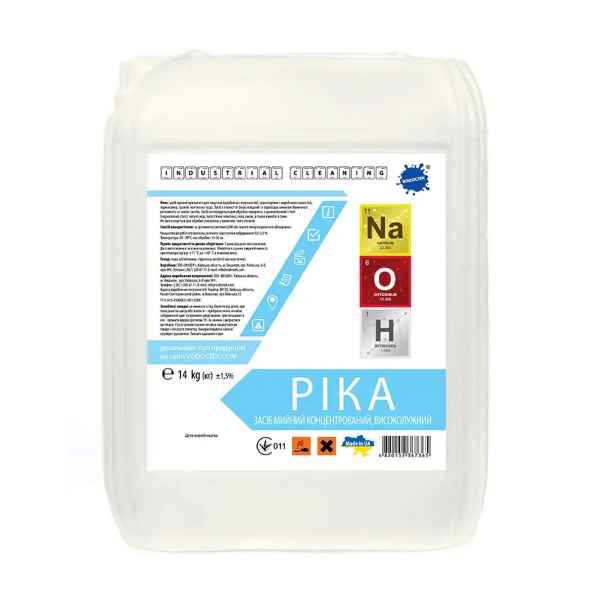 Засіб мийний концентрований, високолужний ВОДОСТЕК "РІКА" 14 кг